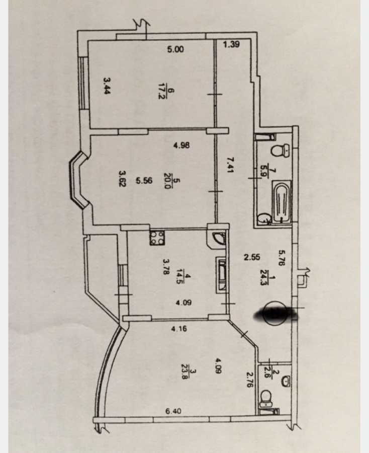 Продажа 3-комнатной квартиры 109.3 м², Владимира Антоновича ул., 103