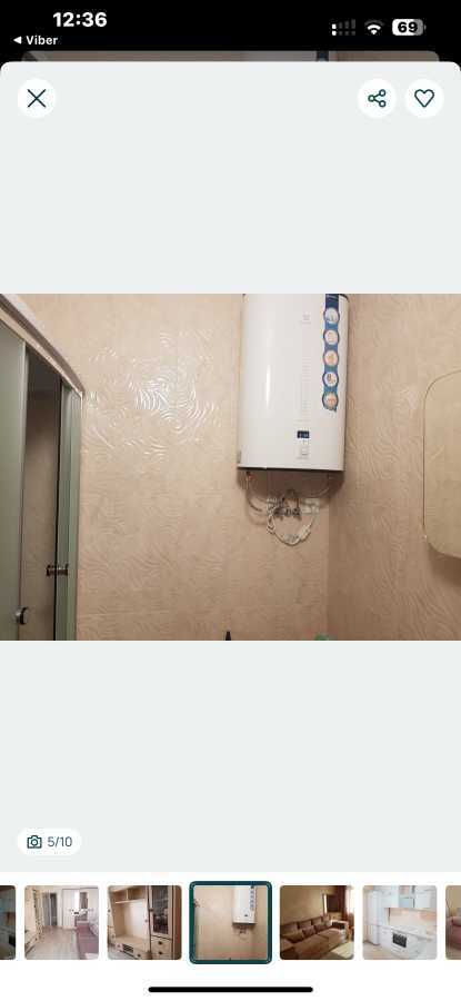 Аренда 1-комнатной квартиры 40 м², Чорновола ул.