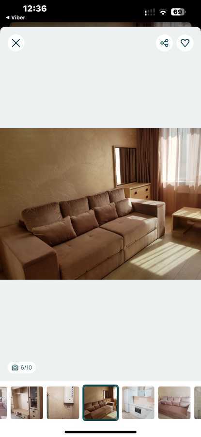 Аренда 1-комнатной квартиры 40 м², Чорновола ул.