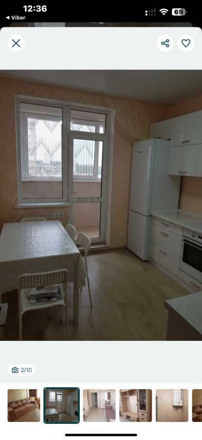 Аренда 1-комнатной квартиры 40 м², Чорновола ул.