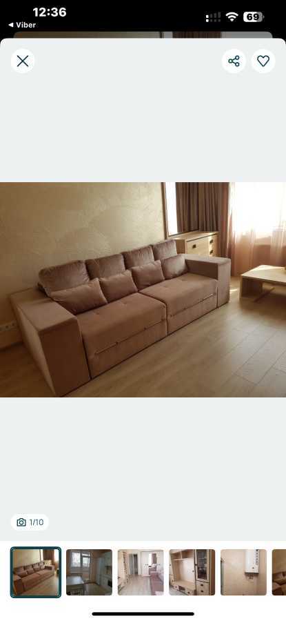 Аренда 1-комнатной квартиры 40 м², Чорновола ул.