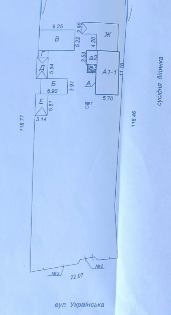 Продажа дома 55 м², Ураїнська 45