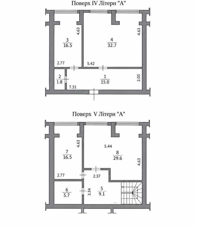 Продажа 3-комнатной квартиры 126.9 м², Краєвидна, 2