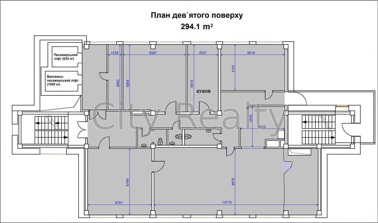 Аренда офиса 294 м², Степана Бандеры просп., 20Б