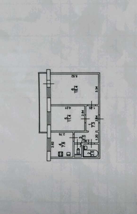 Продажа 2-комнатной квартиры 54 м², Урловская ул., 1/8