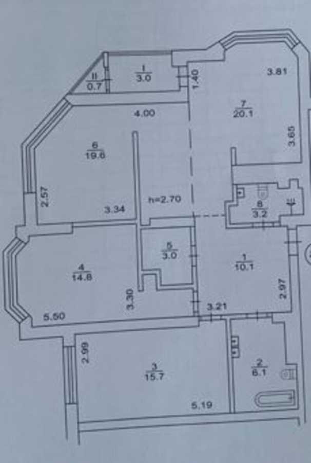 Продажа 3-комнатной квартиры 96 м², Петра Григоренко просп., 20