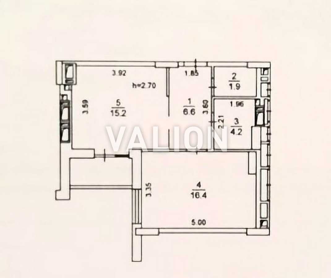 Продажа 1-комнатной квартиры 46 м², 8-Д