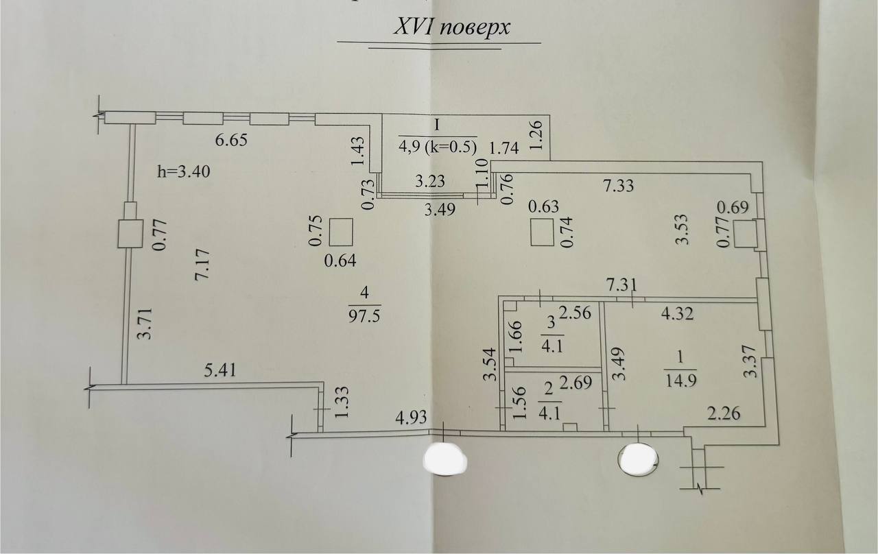 Оренда офісу 125 м², Мечникова вул.