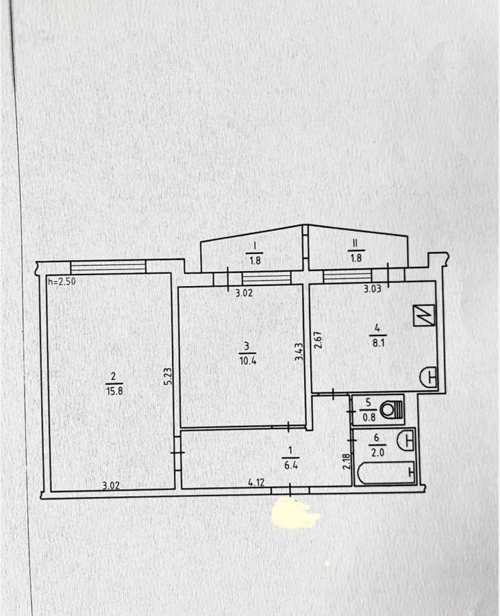 Продажа 2-комнатной квартиры 47 м², Пантелеймона Кулиша ул., 17