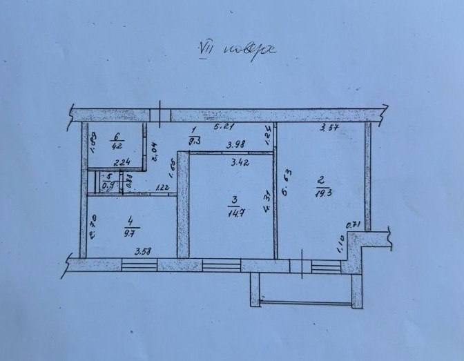 Аренда 2-комнатной квартиры 60 м², Шолуденко ул., 6Б