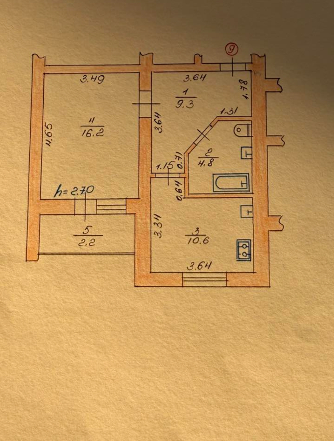Продажа 1-комнатной квартиры 43 м², Зацепы ул., 3Б