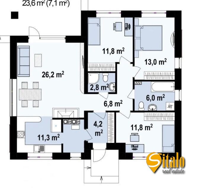 Продаж будинку 97 м²