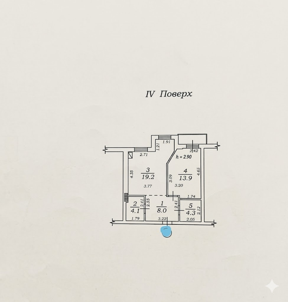 Аренда 2-комнатной квартиры 50 м², Пушкинская ул., 23