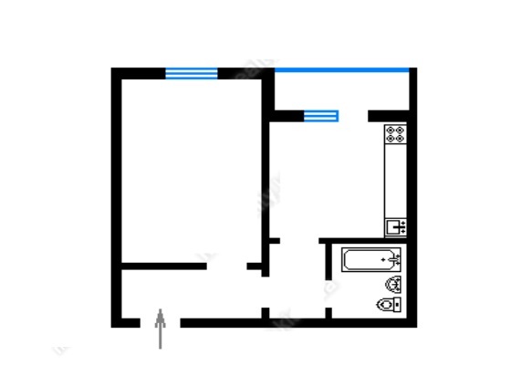 Оренда 1-кімнатної квартири 43 м², Драгоманова вул., 12А