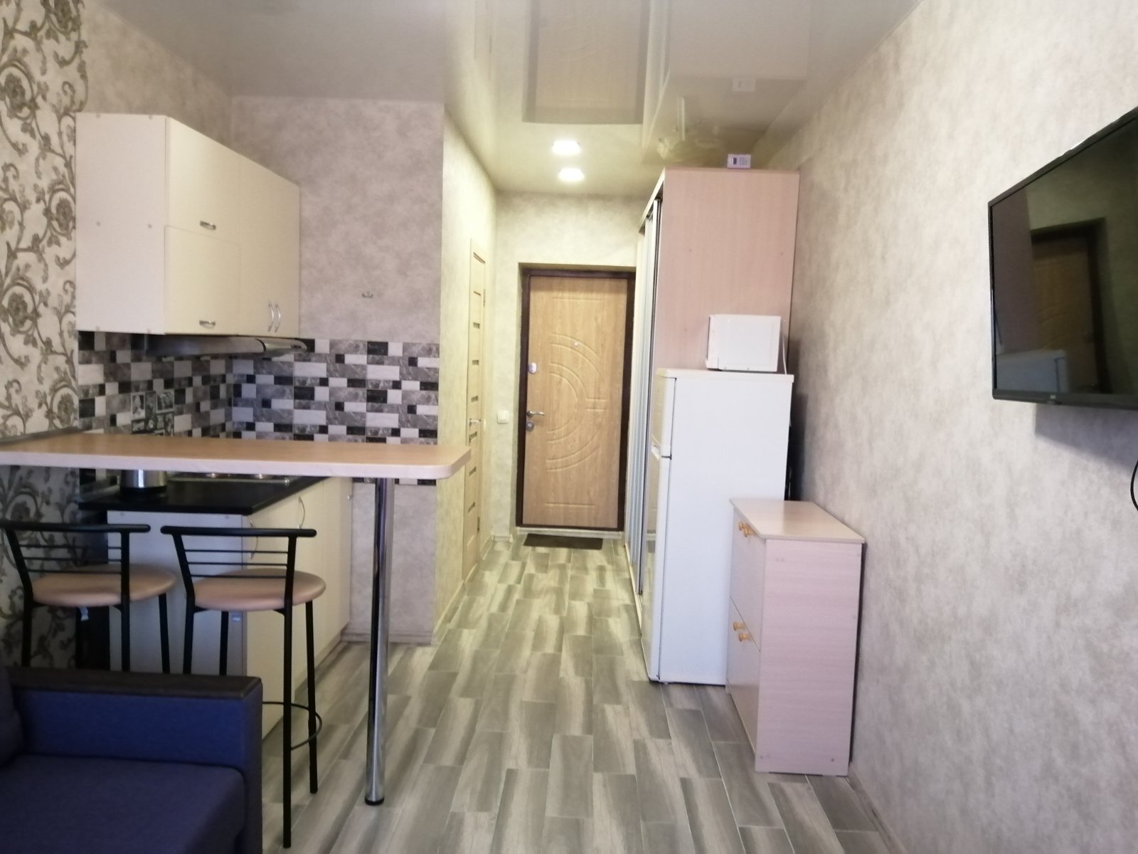 Студия посуточно 18 м², Бестужева ул., 11Б