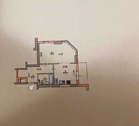 Продажа 1-комнатной квартиры 44.4 м², Феодосийская ул., 3в