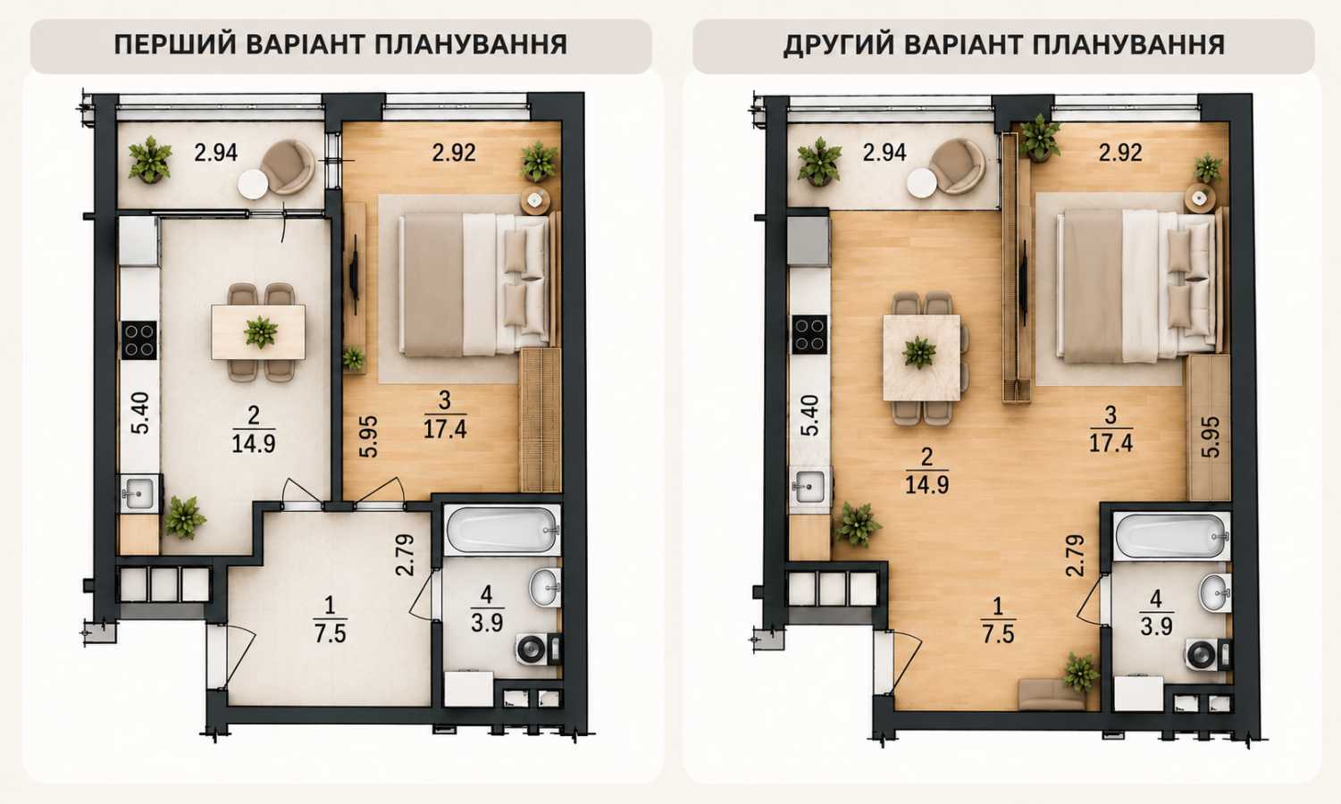 Продаж 1-кімнатної квартири 46.7 м², Євгена Сверстюка вул., 6