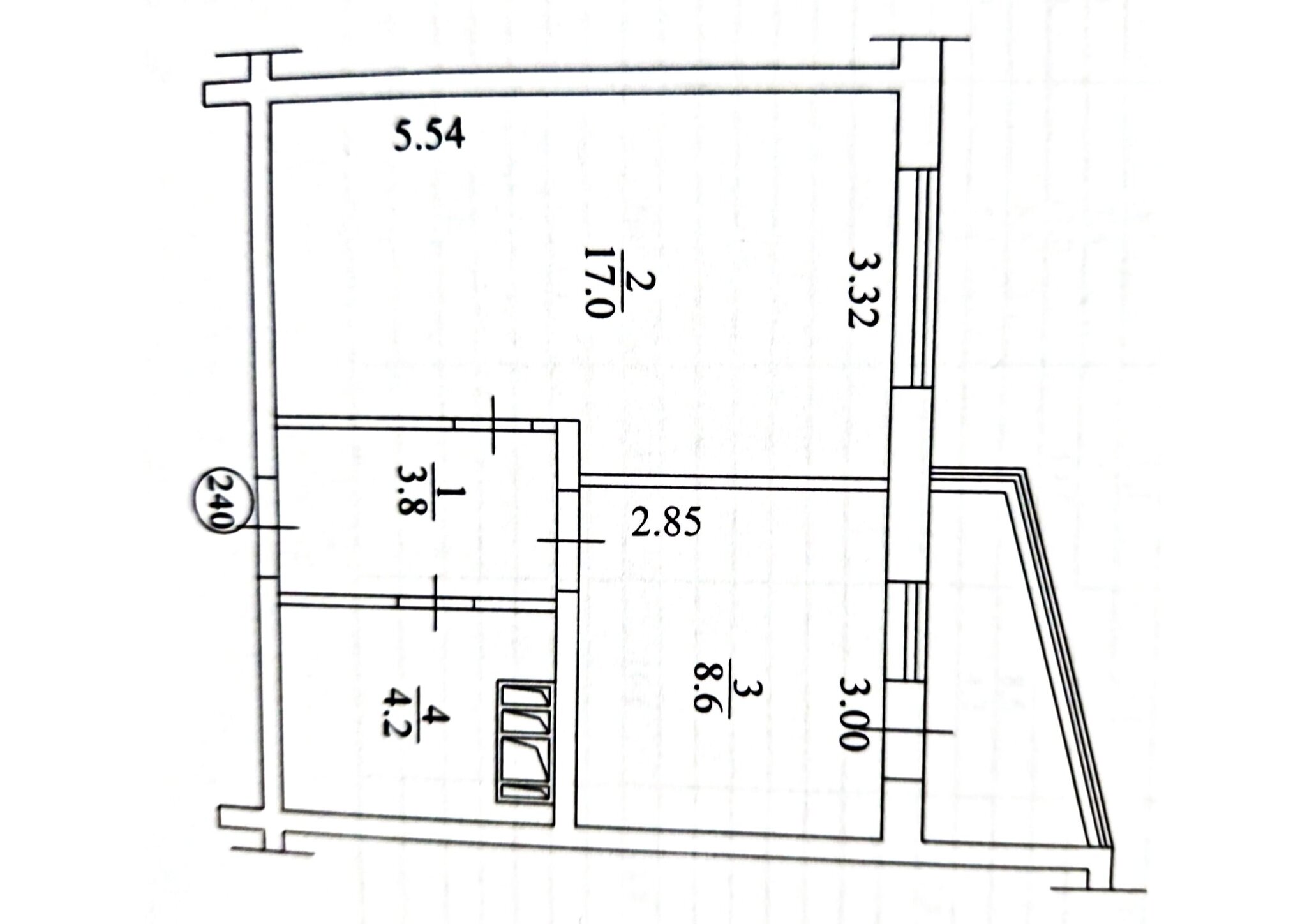 Аренда 1-комнатной квартиры 37 м², Берковецкая ул., 6Б