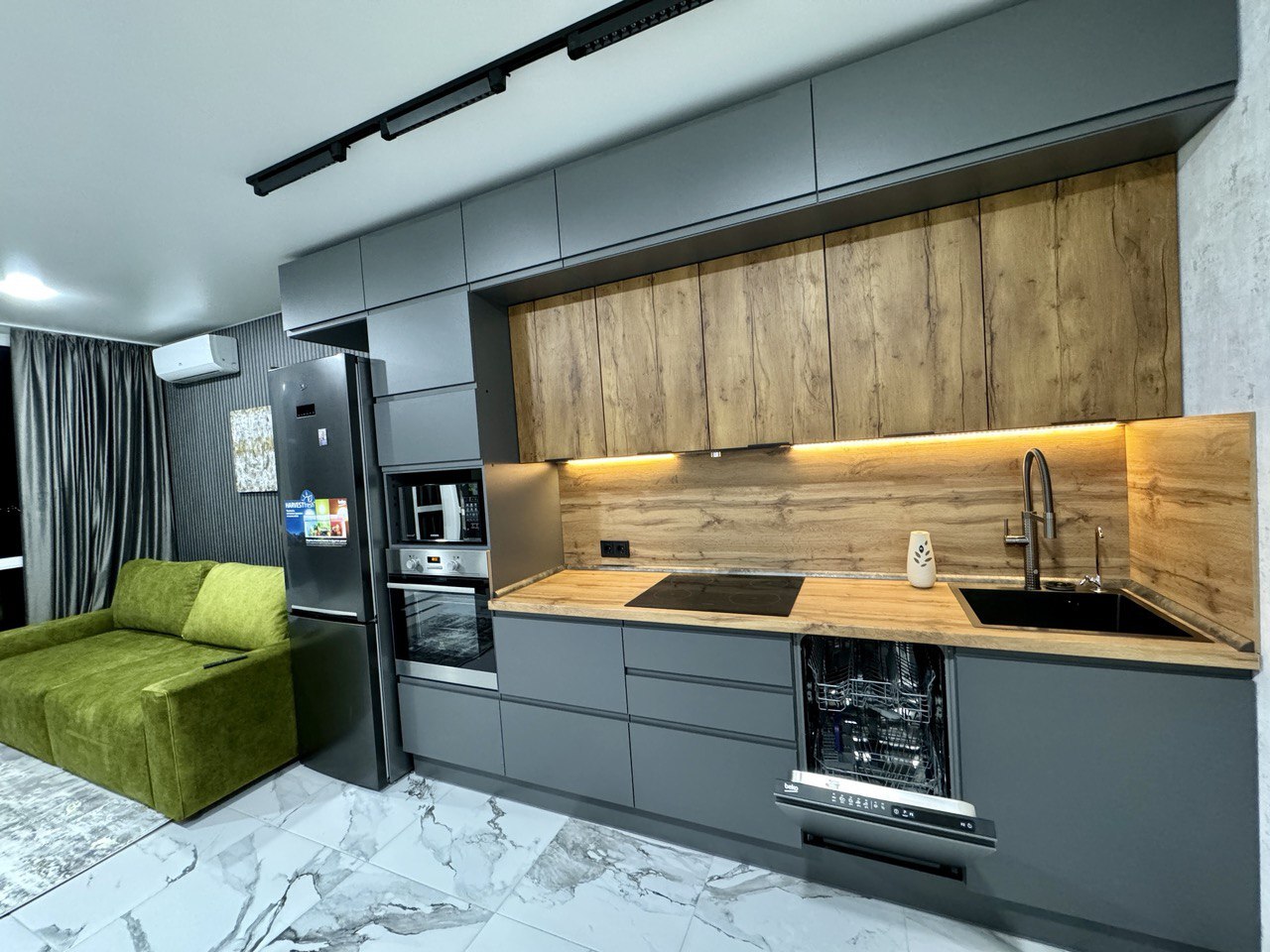 Аренда 1-комнатной квартиры 55 м², Причальная ул., 12