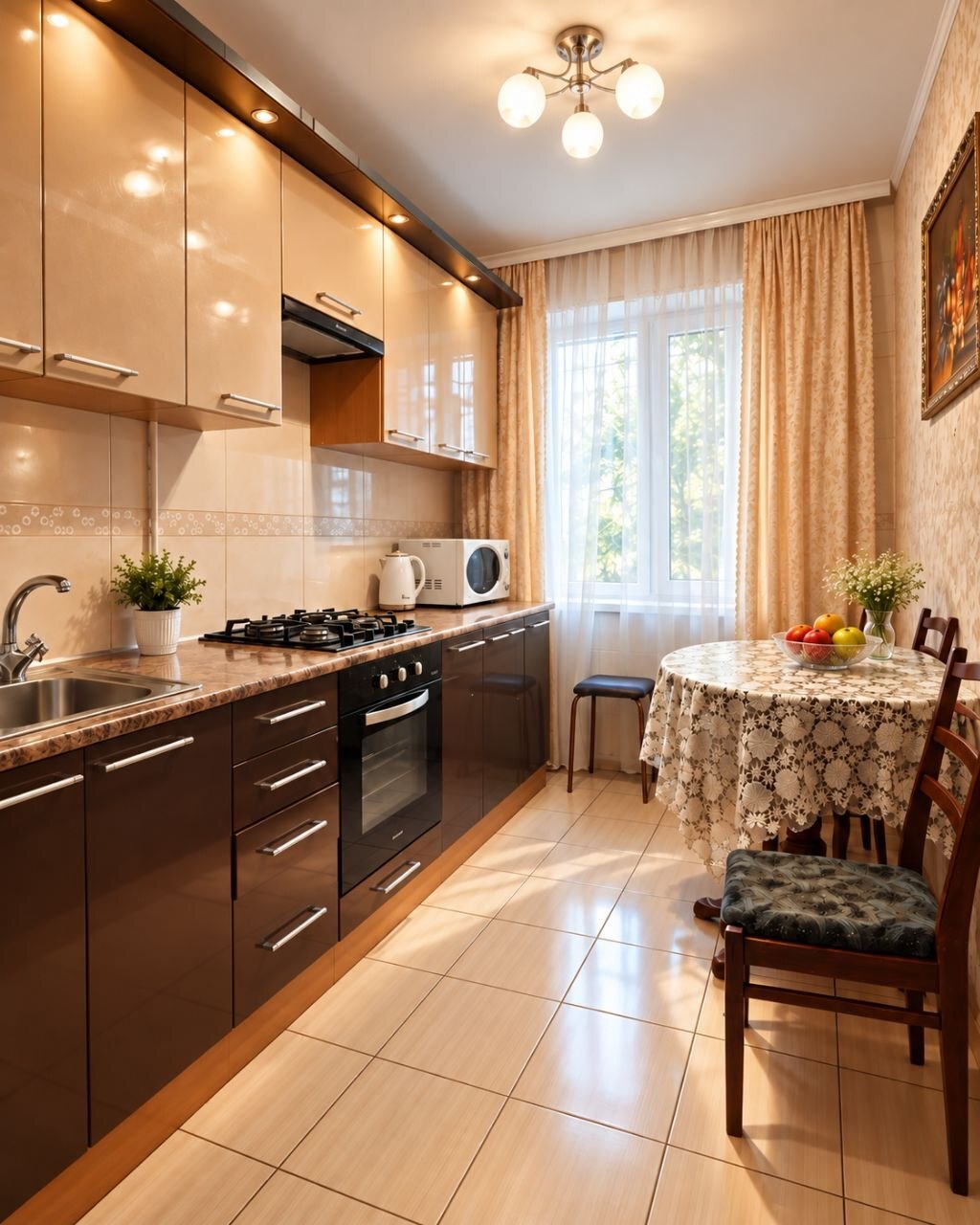 2-комнатная квартира посуточно 50 м², Мира просп., 6