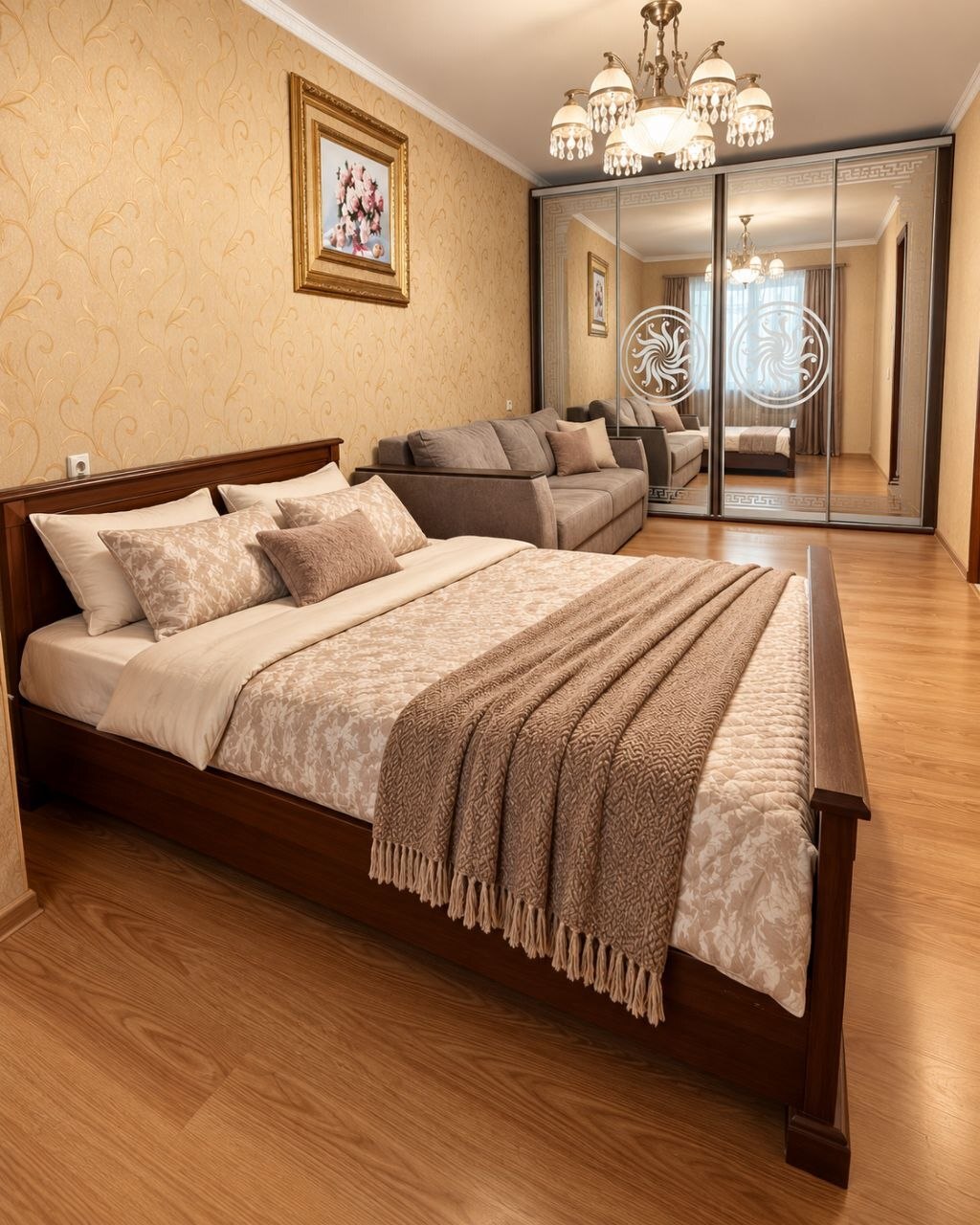 2-комнатная квартира посуточно 50 м², Мира просп., 6