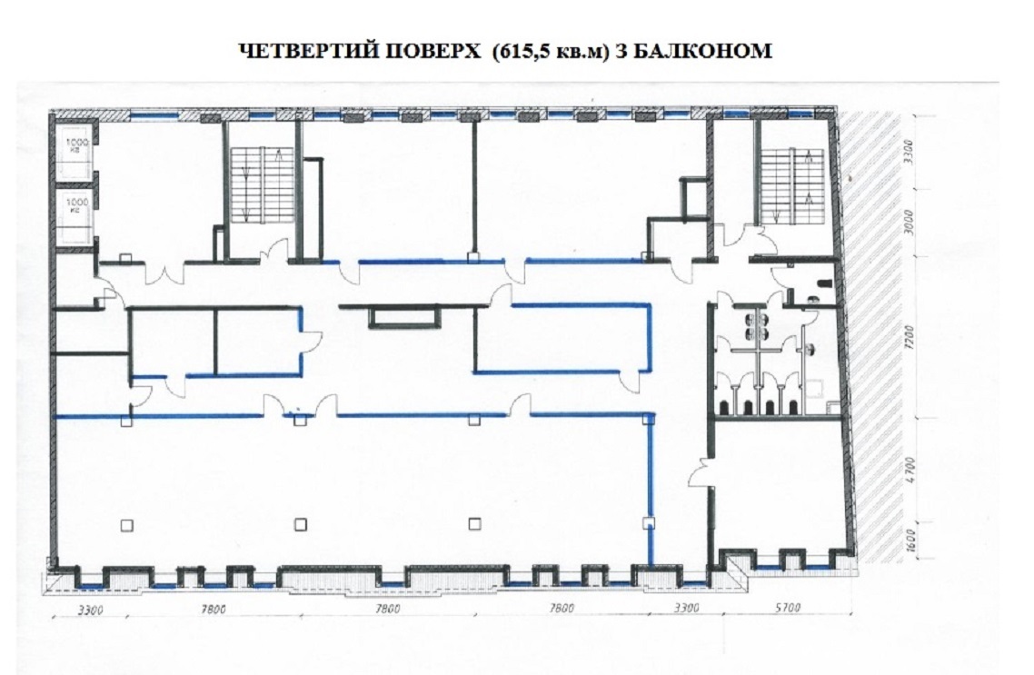 Аренда офиса 1200 м², Верхний Вал ул.