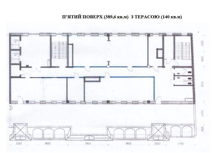 Аренда офиса 1200 м², Верхний Вал ул.