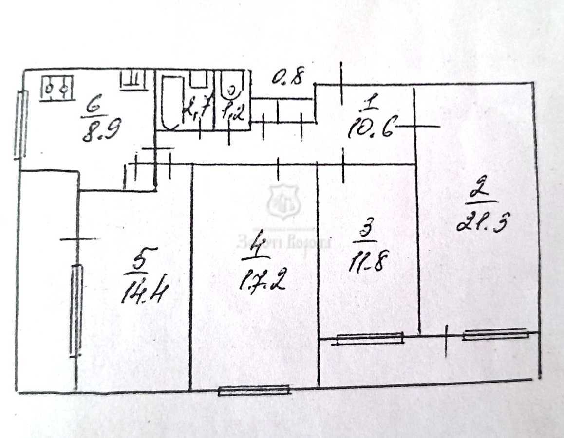 Продаж 4-кімнатної квартири 95 м², Флоренції вул., 5