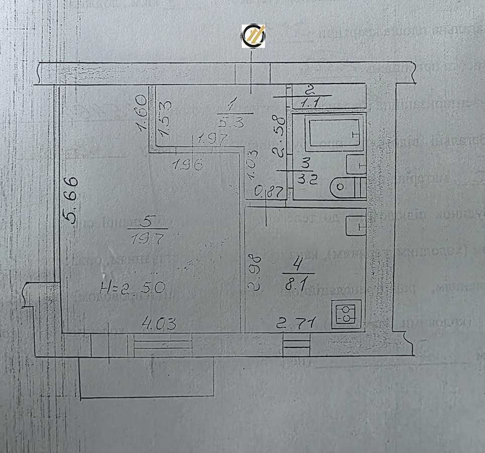Продажа 1-комнатной квартиры 38.3 м², Ивана Богуна ул., Газюка