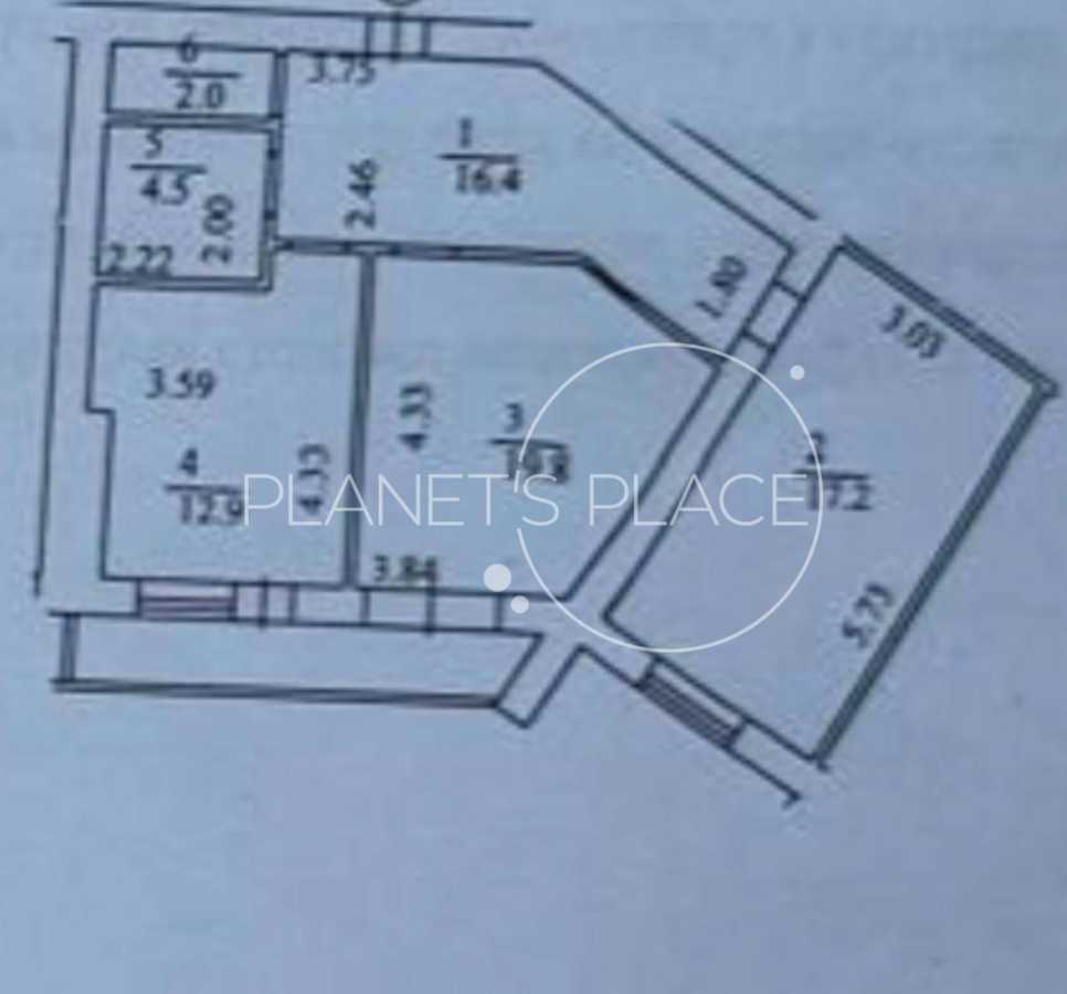 Продажа 2-комнатной квартиры 75.7 м², Вячеслава Черновола ул., 25