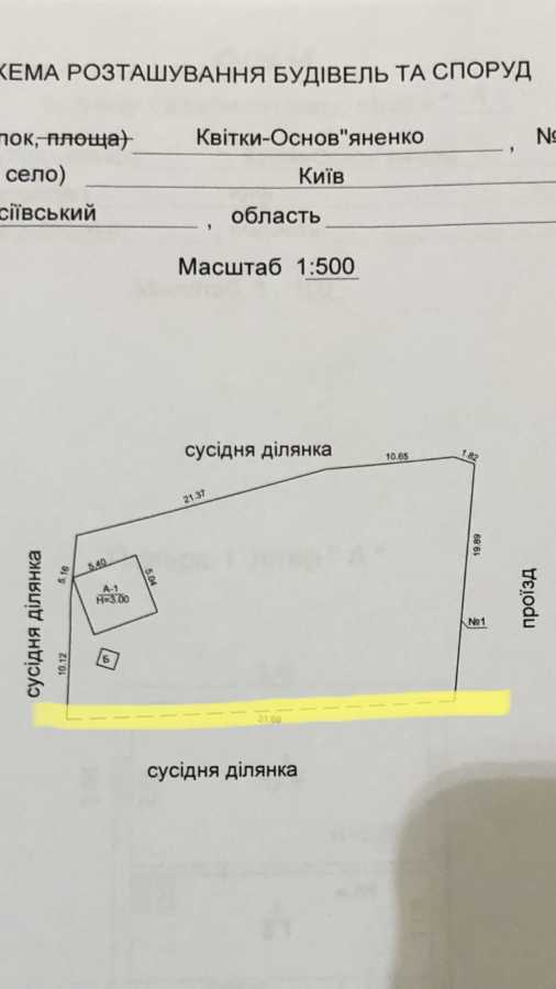 Продаж ділянки під індивідуальне житлове будівництво 12.25 соток, Квітки-Основ'яненко пров.