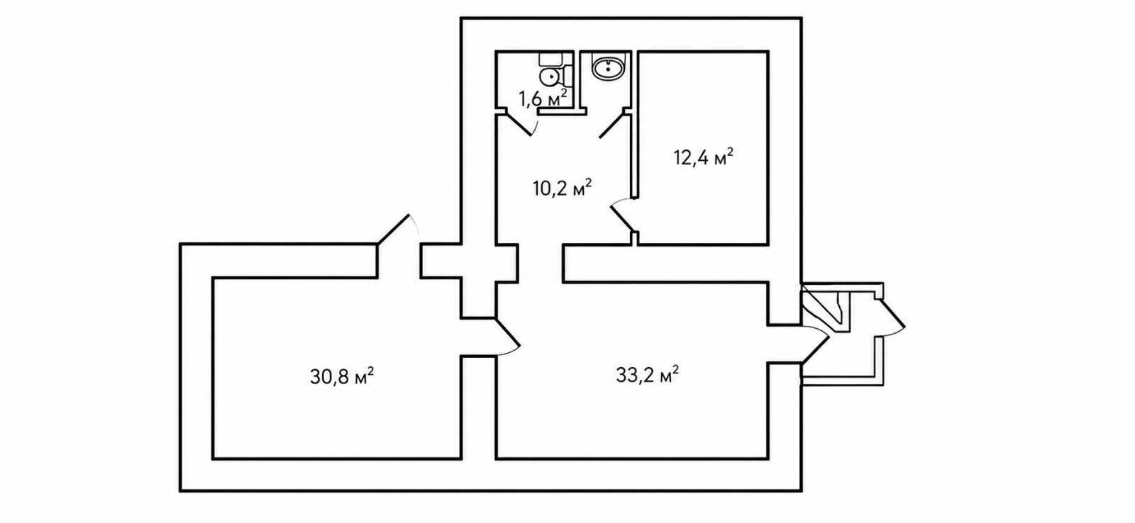 Аренда офиса 100 м², Чешская ул., 1/22