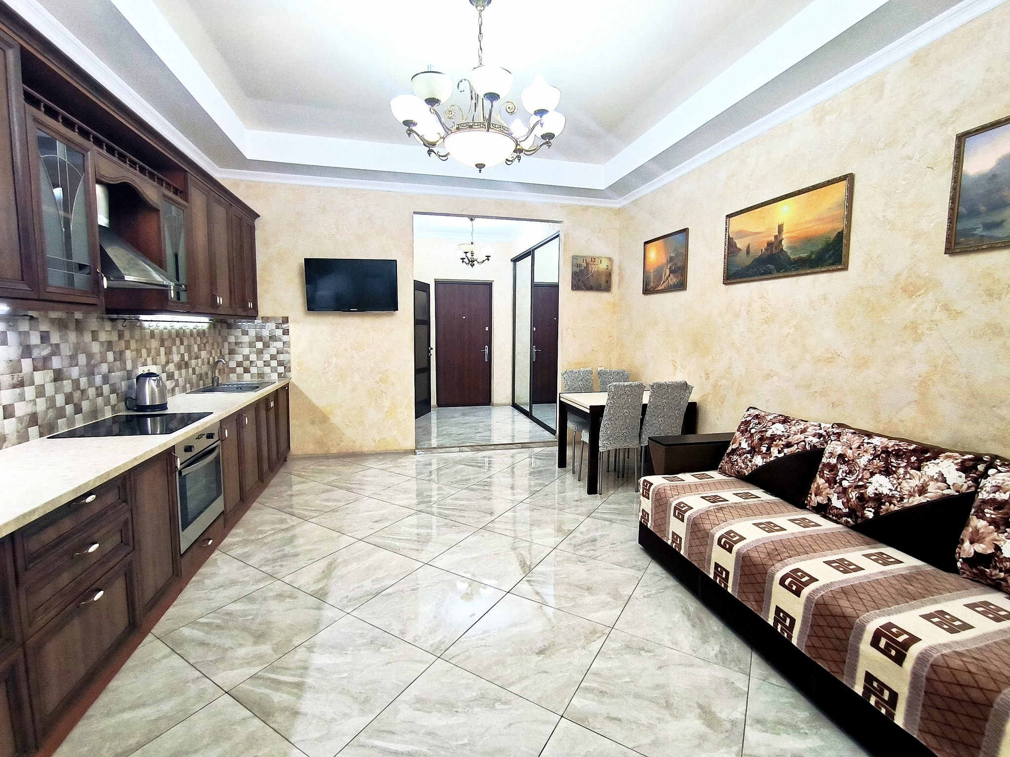 Аренда 1-комнатной квартиры 55 м², Аркадиевский пер., плато 5/3