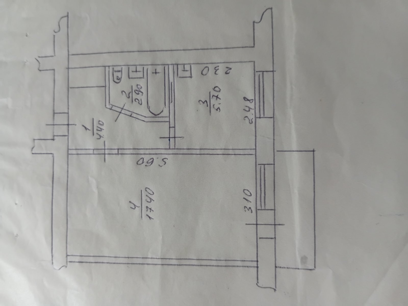 Продаж 1-кімнатної квартири 31.3 м², Київська вул., 312