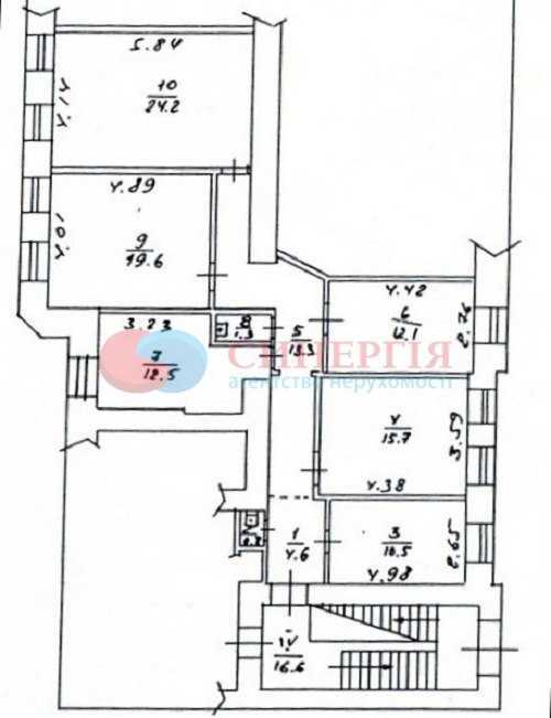 Аренда офиса 115 м², Кропивницкого ул., 4