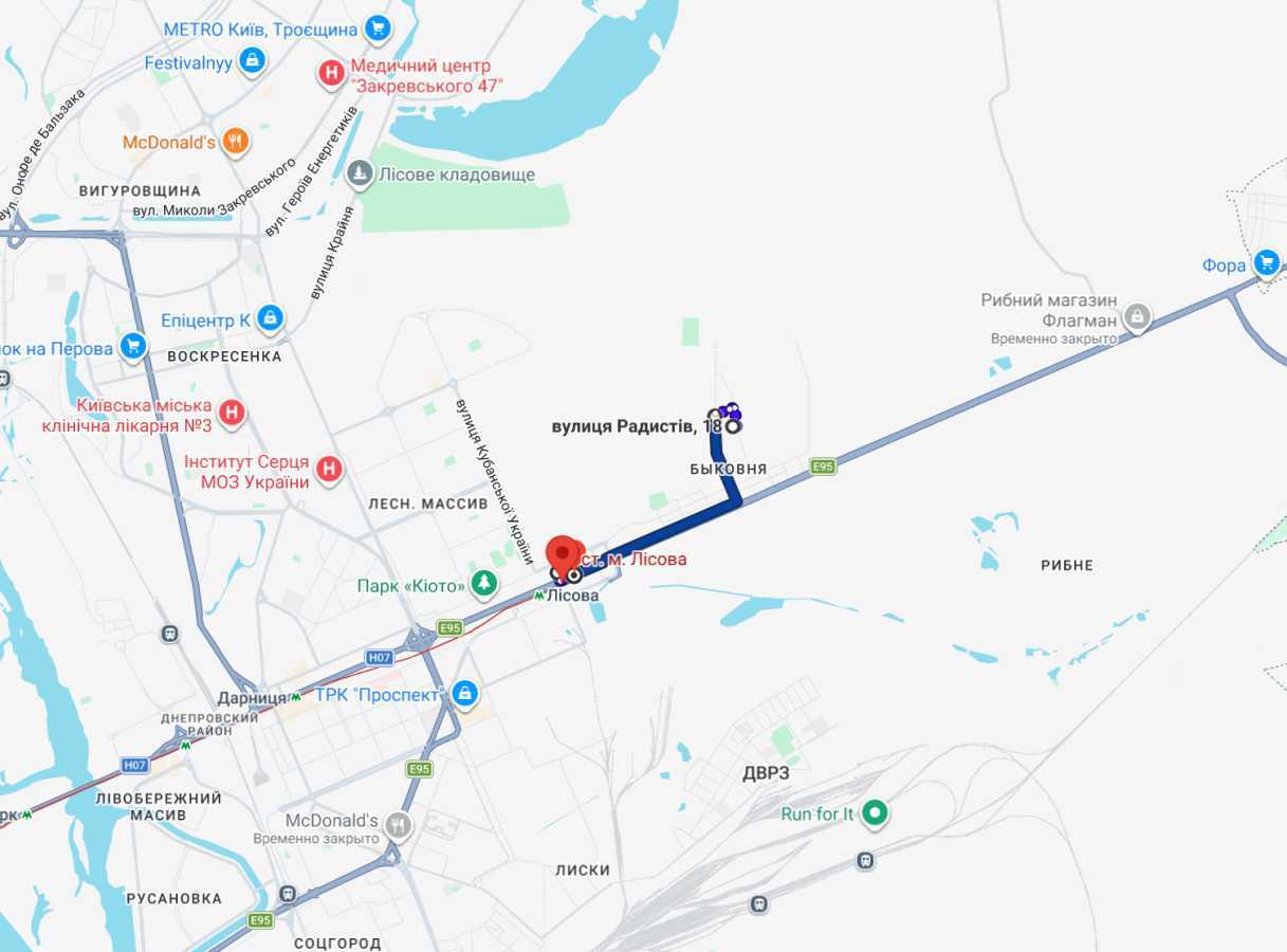 Продаж 2-кімнатної квартири 58.5 м², Радистів вул., 18