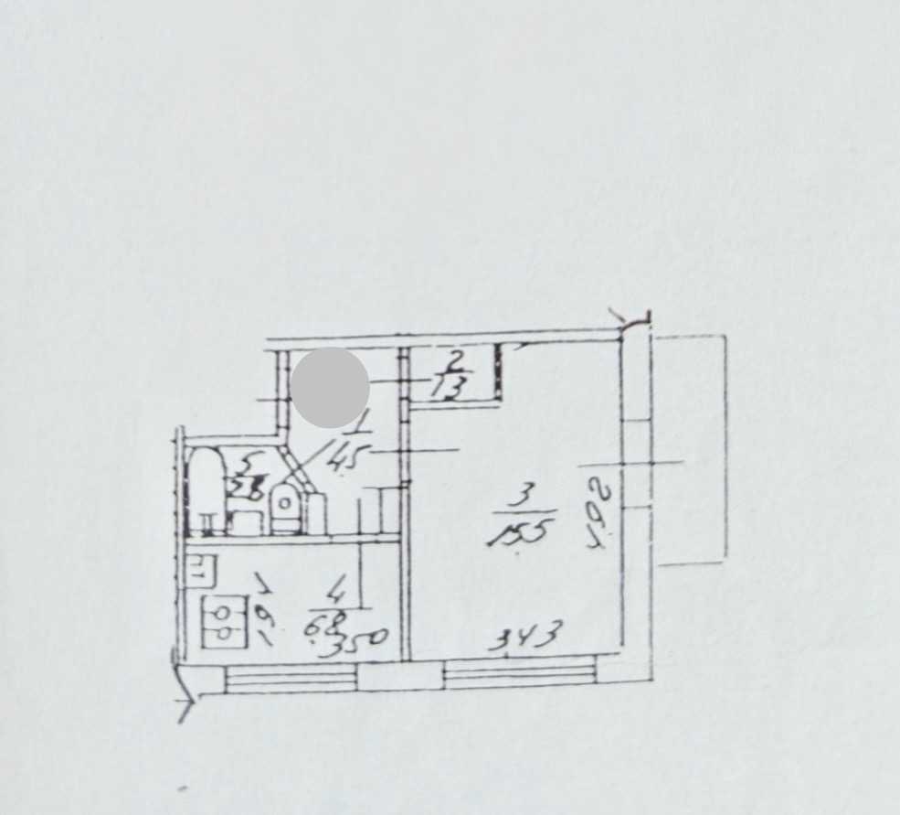 Продаж 1-кімнатної квартири 33 м², Героїв Сталінграда просп., 38