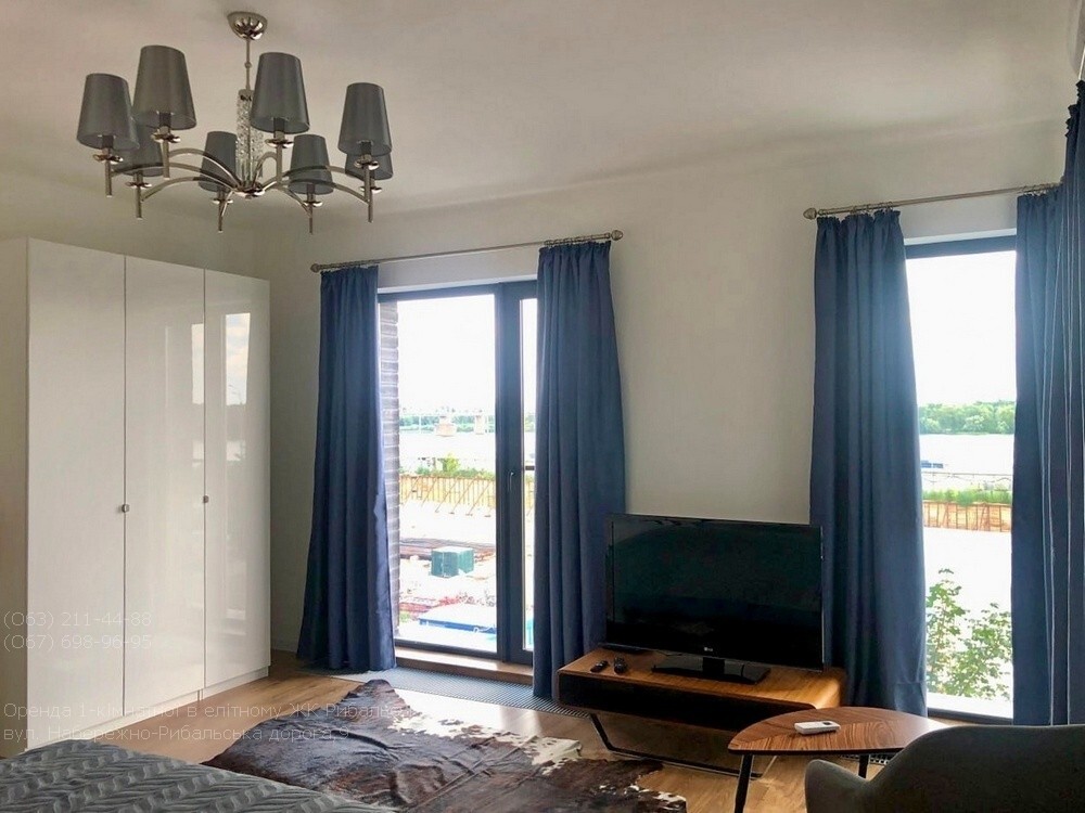 Аренда 1-комнатной квартиры 52 м², Набережно-Рыбальская ул., 9