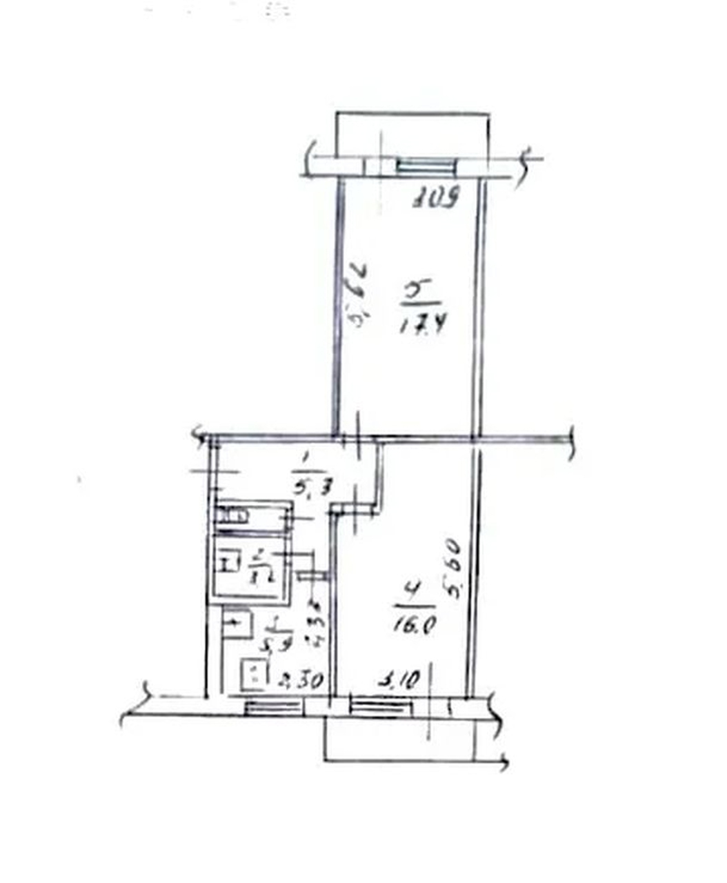 Продаж 2-кімнатної квартири 50 м², Петра Калнишевського вул., 41