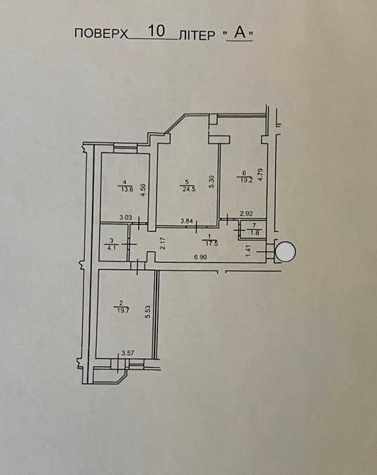 Оренда 3-кімнатної квартири 101 м², Михайла Донця вул., Ломоносова, 60а
