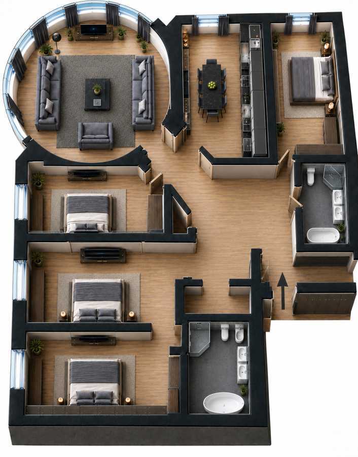 Продаж 5-кімнатної квартири 170 м², Дмитрівська вул., 75
