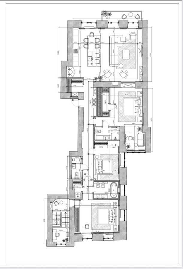 Аренда 4-комнатной квартиры 180 м², Владимира Антоновича ул., 17А