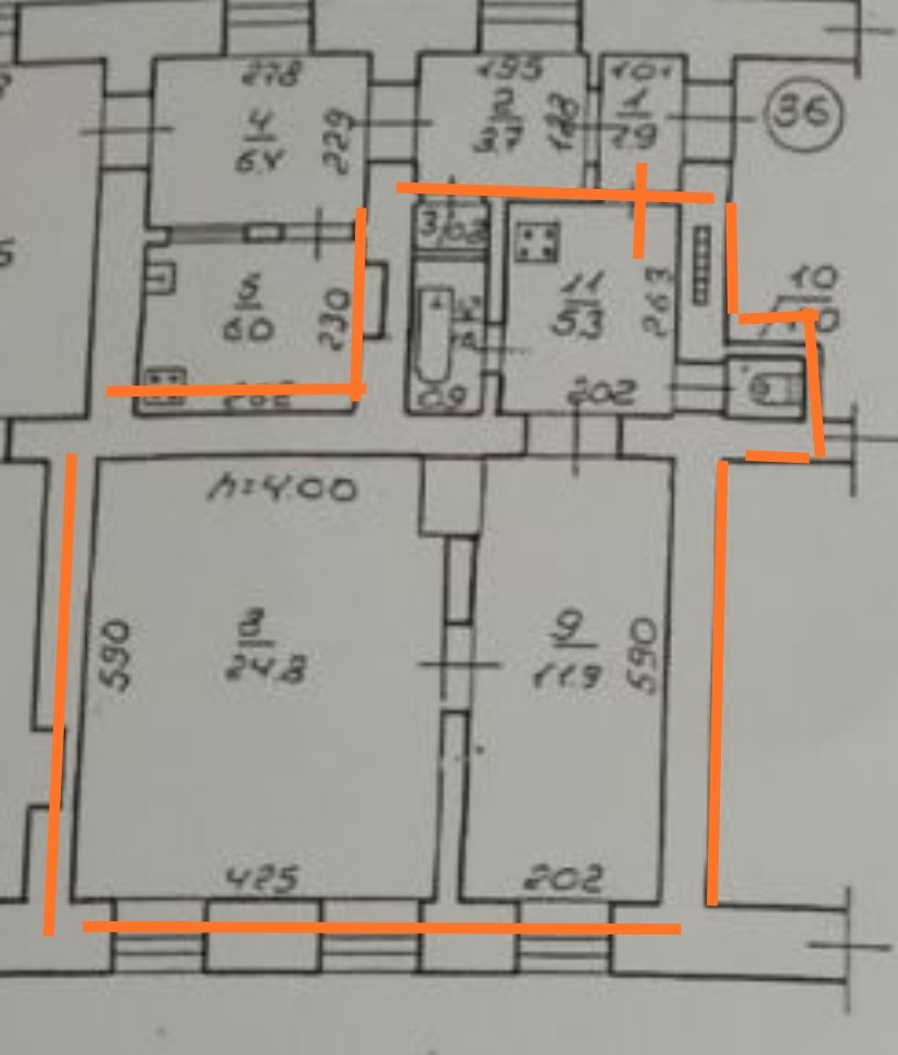 Продажа 2-комнатной квартиры 44 м², Успенский пер.