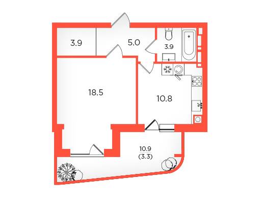 ЖК скандия. Scandia 200 дом.