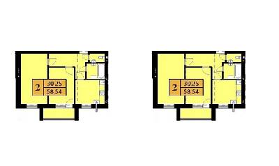 5+ комнат 117.08 м² в ЖК Union Park от застройщика, Хмельницкий