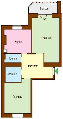 2-кімнатна 64 м² в ЖК Петропавлівський посад від 13 830 грн/м², с. Петропавлівська Борщагівка