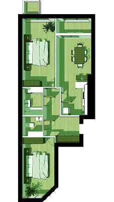 2-комнатная 72 м² в ЖК Город трав от 14 260 грн/м², Львов