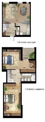 3-комнатная 103.8 м² в ЖК Комфорт Таун от застройщика, Киев
