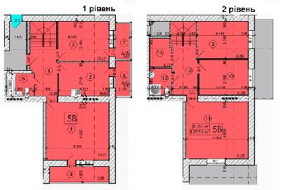 5+ комнат 137.92 м² в ЖК на ул. 600-летия, 17 от 9 800 грн/м², Винница