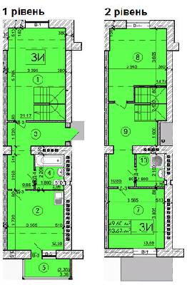 5+ кімнат 93.67 м² в ЖК на вул. 600-річчя, 17 від 9 800 грн/м², Вінниця